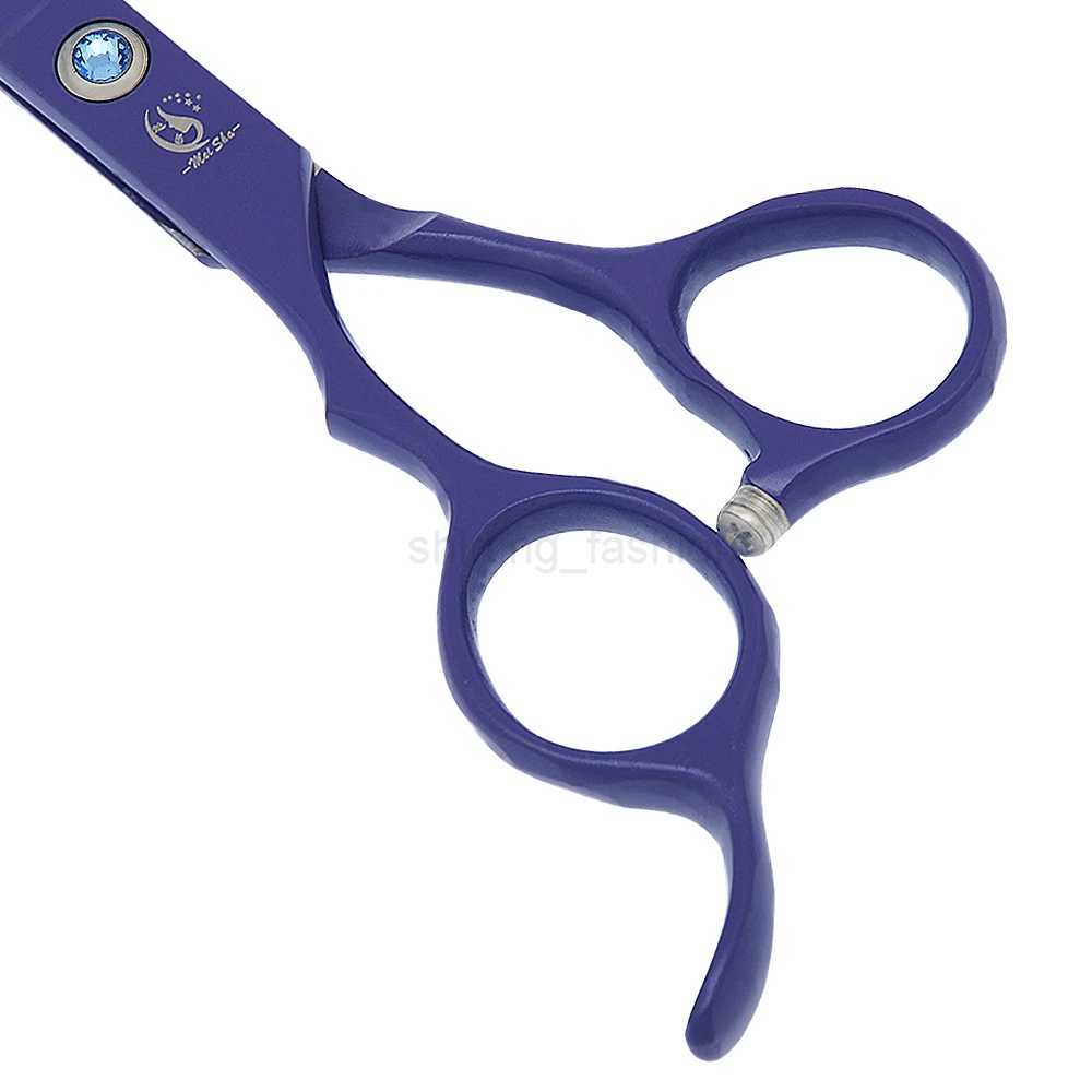 5.5 6.0 Left Handed Hair Cutting Scissors Hairdressing Thinning Shears Japan 440C Salon Barber Left-Handed Scissors Kit A0049ACL240715