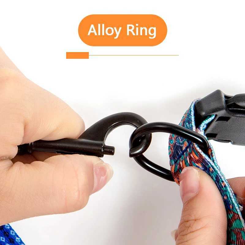 Bohemian style dog collar and leash set suitable for small medium large dogs adjustable puppies cats walking collars pet accessories W250219