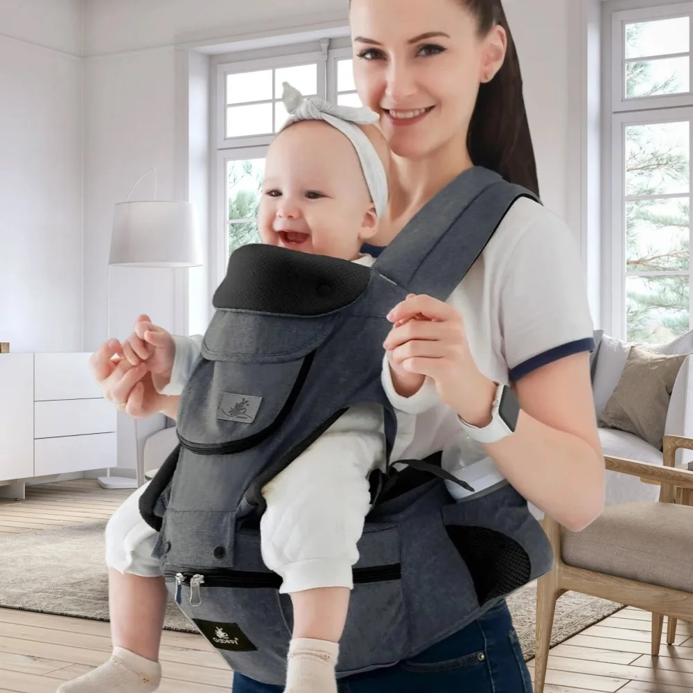 Baby Backpack waist stool seat Things for Babies Accessory Kangaroo Sling Items born Infant Ergonomic y240710
