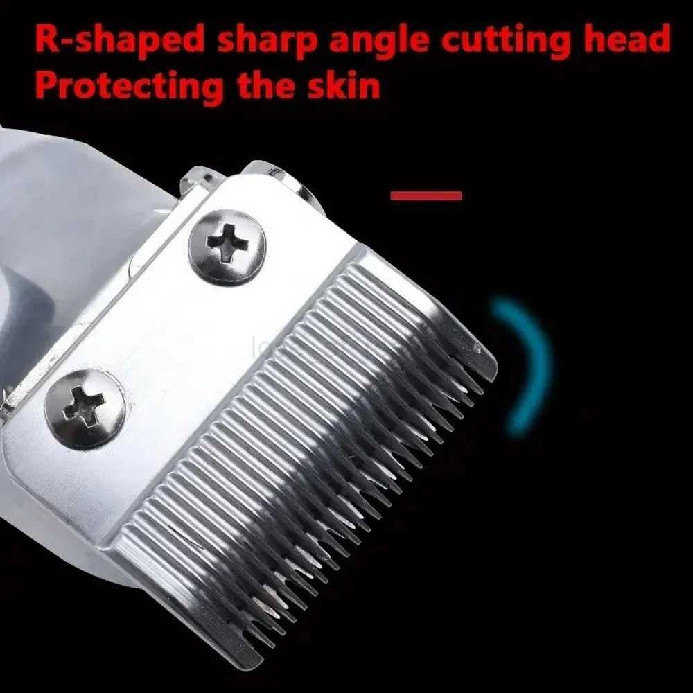 2296 Barber Cordless Hair Trimmer 0mm Zero Gapped Carving Clipper Detailer Professional Electric Hair Cutting MachineM240715