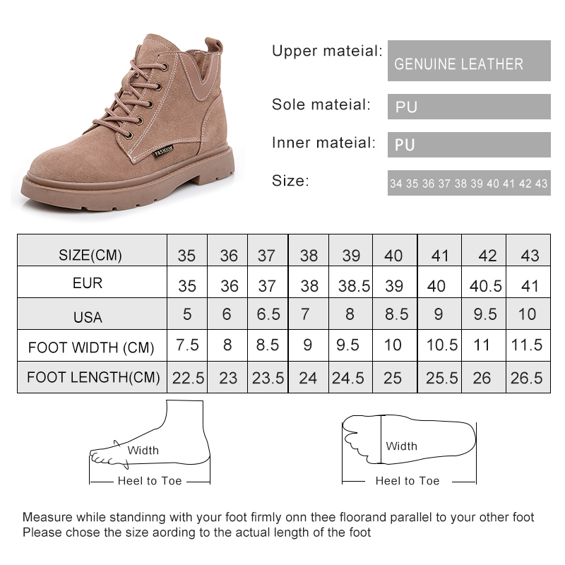 AIYUQI Ankle Boots Women 2024 Winter New Suede Genuine Leather Women Booties Flat Large Size Ladies Short Boots