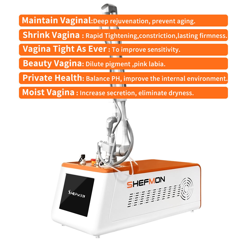Professional Co2 Fractional Laser Skin Resurfacing Anti Aging Wrinkle/laser Pigment Removal/scar Removal Vaginal Tightening Machine