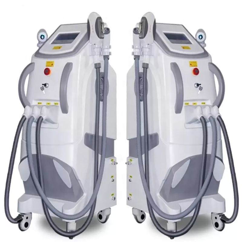 3 In 1 Ipl Opt Hair Removal Beauty Nd Yag Laser Tattoo Eyebrow Pigment Removal RF Wrinkle Removal Face Lifting Skin Rejuvenation Machine