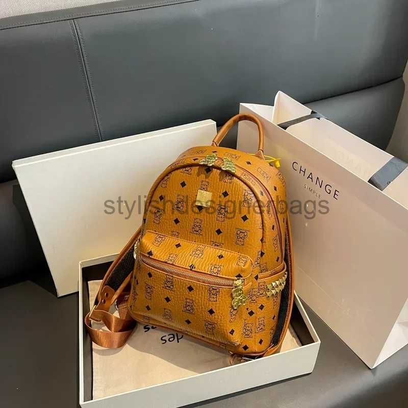 Backpack Style Luxury Women Soulder Bags Designer Crossbody Purses andbag Clu Travel Tote Bag stylishdesignerbags H240715 3T8T