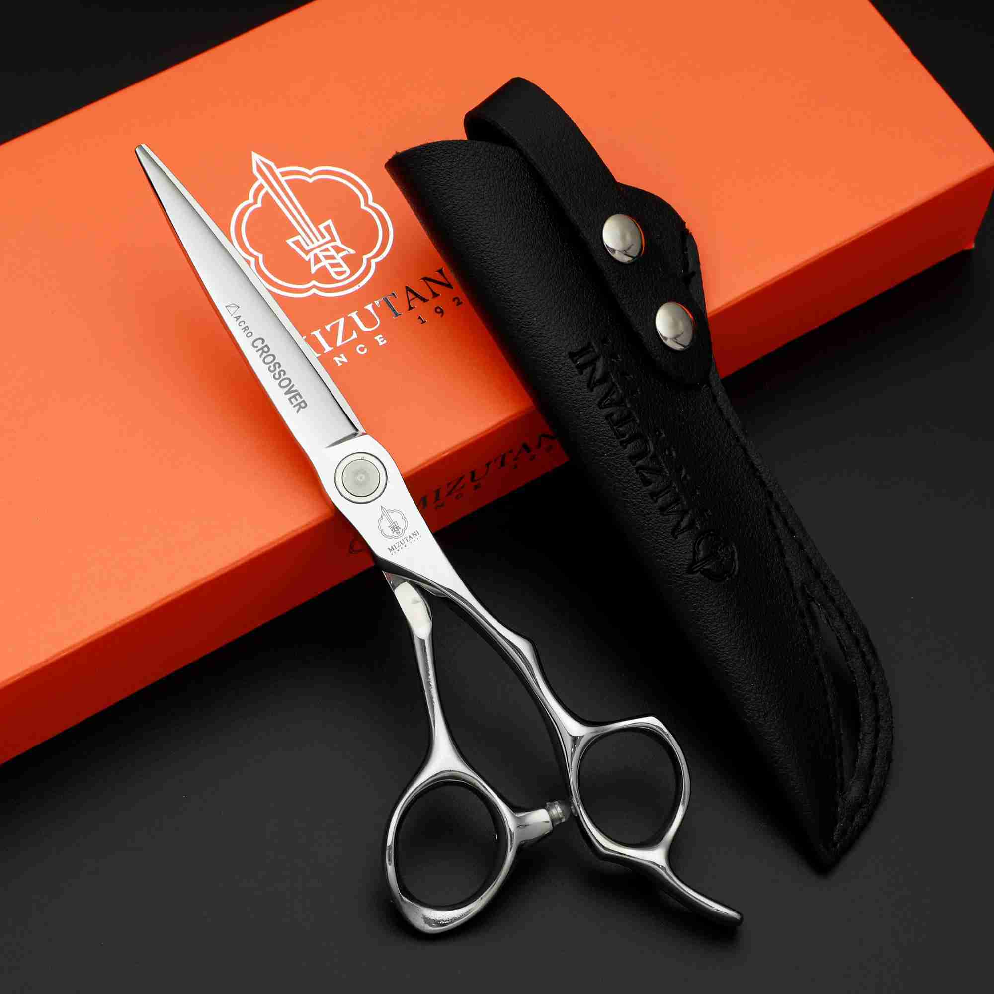 MIZUTANI barber scissors 6.2/6.7 inch VG10 material scissors Sharp and wear-resistant Barber professional hairdressing scissorsCL240715