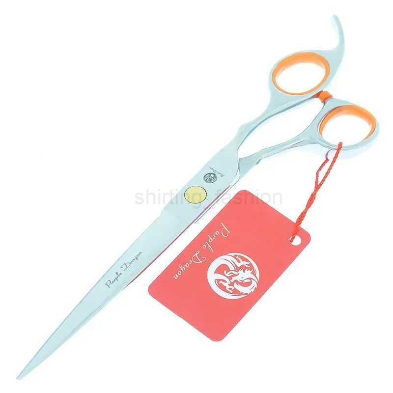 Purple Dragon 7 inch Hair Cutting Scissors 6.5 inch Thinning Shears Hairdressing Scissors Set Barbershop Haircut Tools A0129BCL240715