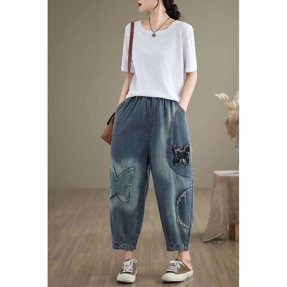 flower Denim shorts Mens shorts Jeans luxury designer Mens shorts Jeans Men Jean flower Diamond Denim shortpants Slim Mens Denim street Hip hop