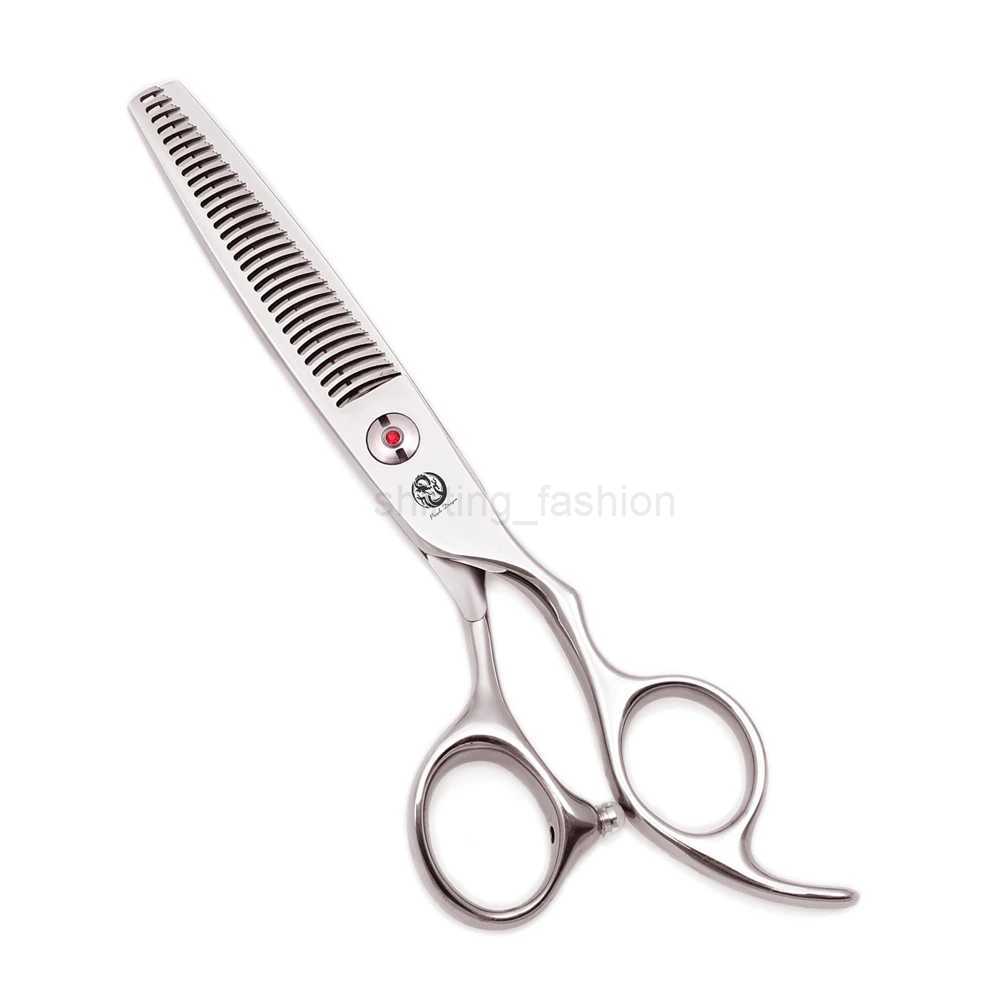 Professional Hair Scissors Japan 440C Purple Dragon 6 Hair Cutting Scissors Barber Thinning Scissors Haircut Set Razor Z2003CL240715