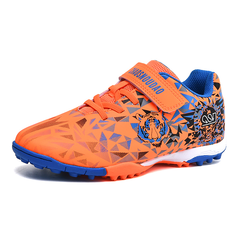 Kids Football Boots Low-top Soccer Shoes Anti-slip Ultralight Children's High Quality Outdoor Grass Training Soccer Sneaker 2024