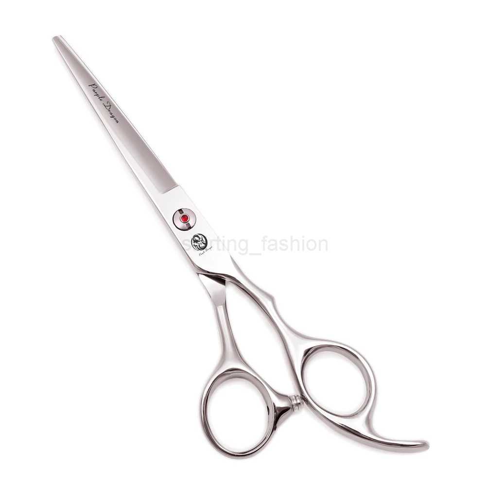 Professional Hair Scissors Japan 440C Purple Dragon 6 Hair Cutting Scissors Barber Thinning Scissors Haircut Set Razor Z2003CL240715