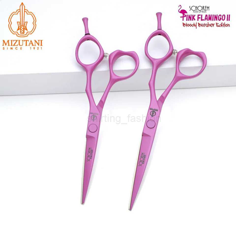 Mizutani Flamingo Professional Hair Scissors texture thinning shears color 440C steel 5.5-6-6.5-6.8-7inch hairdressing toolsCL240715