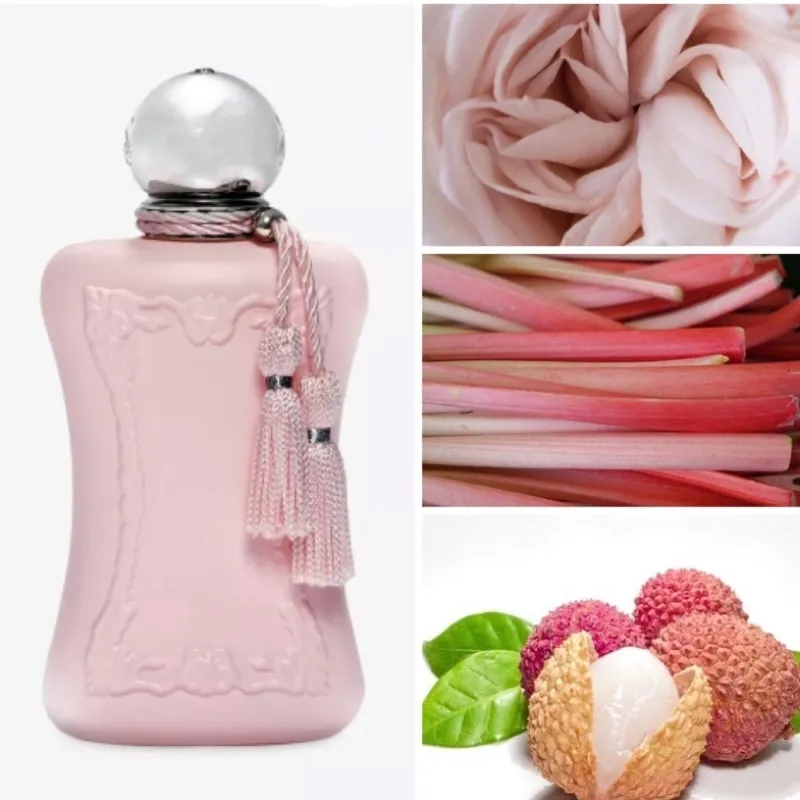 75ml Luxury Perfume 2.5fl.oz Woman Sexy Fragrance Body Spray Darcy Delina Sedbury Cassili Meliora Valaya EDP Rosee Parfums Royal Essence Charming Scent for Gift