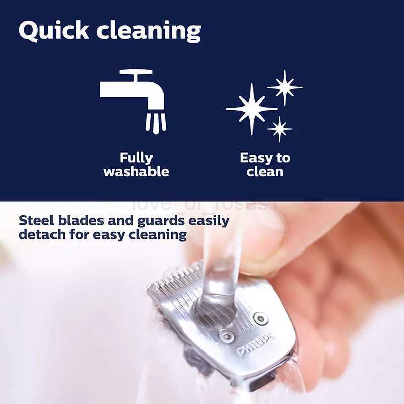 Free Shipping Digital Display Waterproof Cutting Grooming Kit Barber Mens Hair Trimmer Clipper Shaver Cutter Cutting MachineM240715