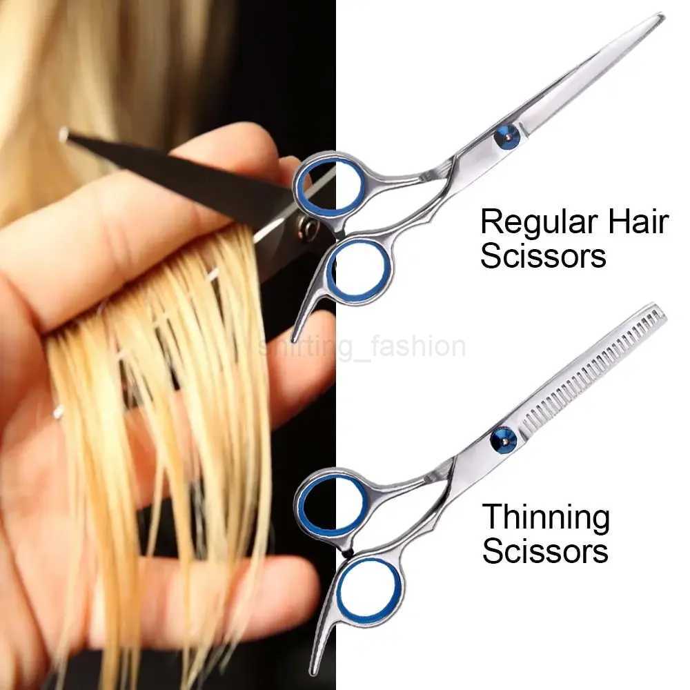 1pc Hair Cutting Scissors Professional Home Haircutting Barber/Salon Thinning Shears Hairdressing Tools for Men/WomenCL240715