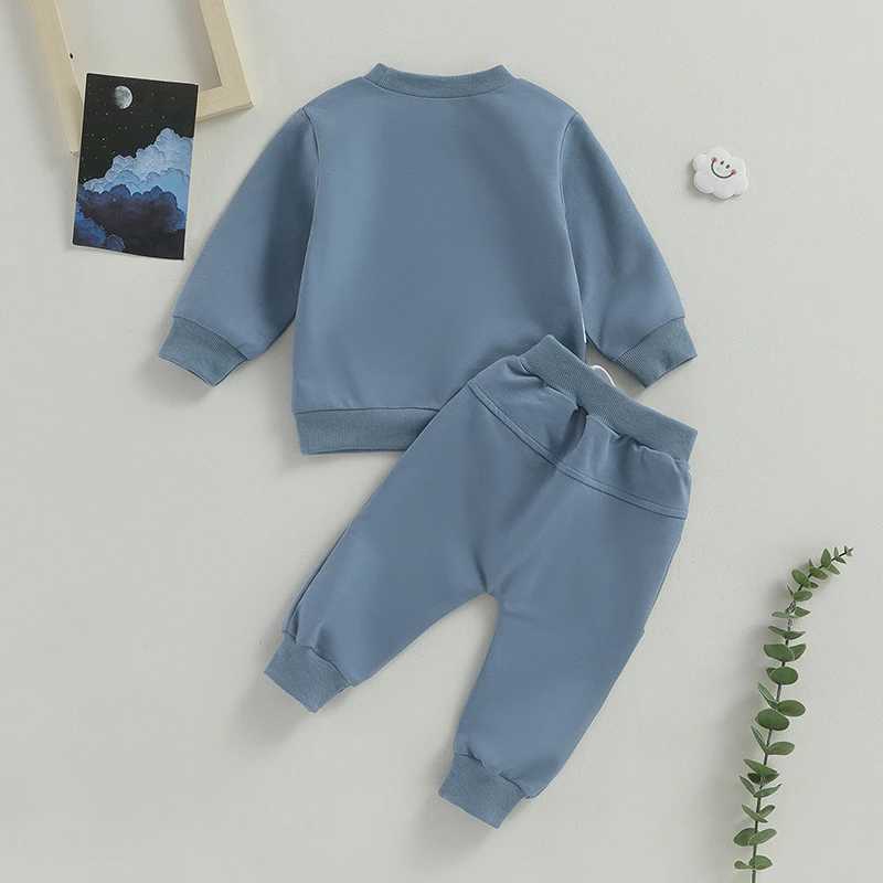 Clothing Sets Newborn 0-3 Years Baby Boy Suit 2PCS Clothes Contrast Color Sweatshirt + Long Pant Set Sport Casual Autumn Outfit Clothing OVYV