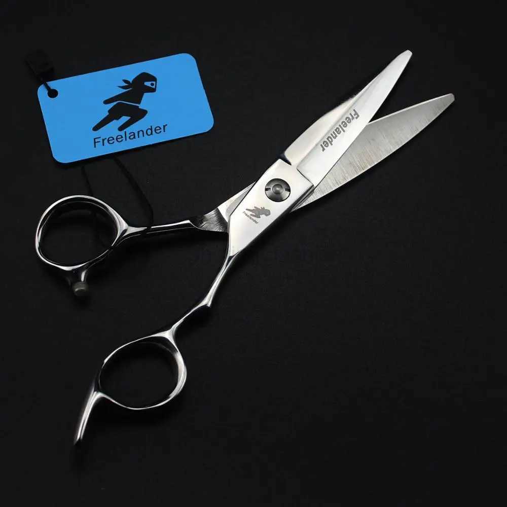 Hair shears Sliding 6 INCH Willow Convex Blade Willow shape Sliding scissors Professional Barber ScissorsCL240715