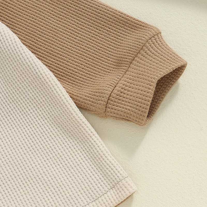 Clothing Sets 0-4Y Toddler Infant Newborn Baby Boy Clothes Set Classic Long Sleeve Contrast Color Shirt + Pants Casual Outfits Clothing H7ZQ