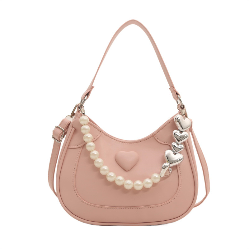 2025 Designer handbag for Pearl 3 women 2024 new trendy Korean niche underarm high-end Western style crossbody bag, shoulder bag ,