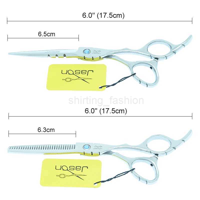 Jason 5.5/6 inch Professional Hair Scissors Cutting Shears Salon Barber Hair Cutting Thinning Hairdressing Styling Tool A0018DCL240715