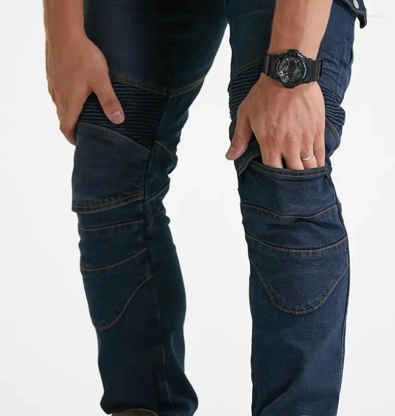 Motorcycle Apparel Jeans Outdoor Four Seasons Cycling Road Racing Motocross Workwear Moto Pants Protective Gear Detachable Trousers free shipping