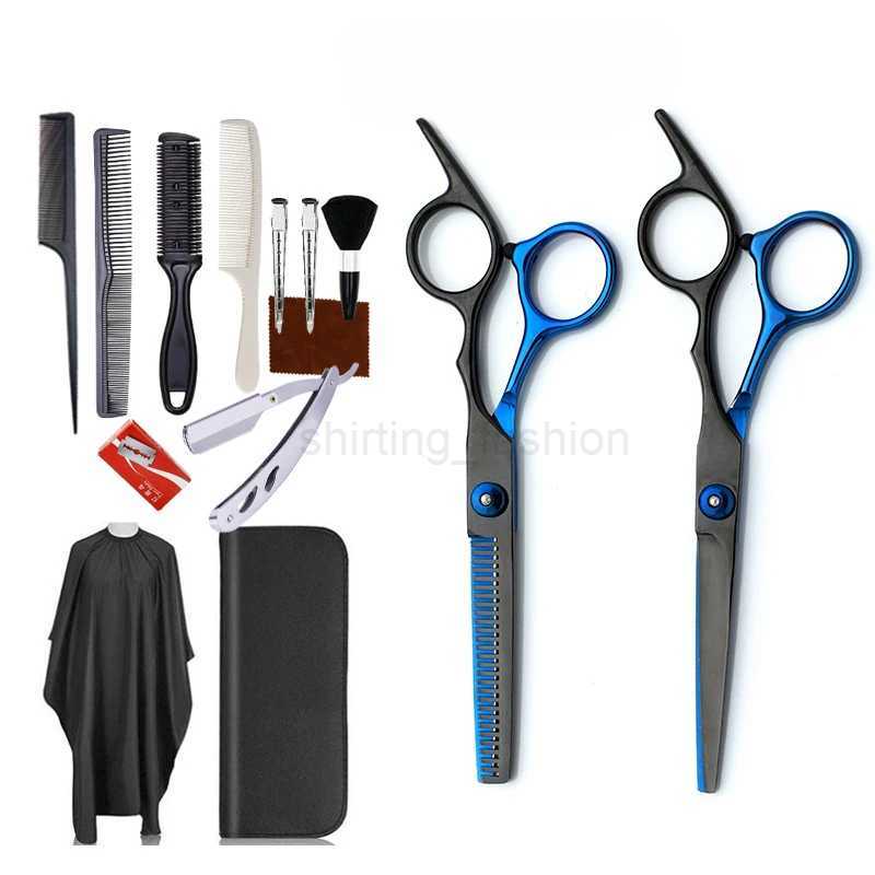 Hairdressing Scissor Professional Hairdressing Scissors Thinning Hairdressing Scissors Set Barbering Scissors SteelCL240715