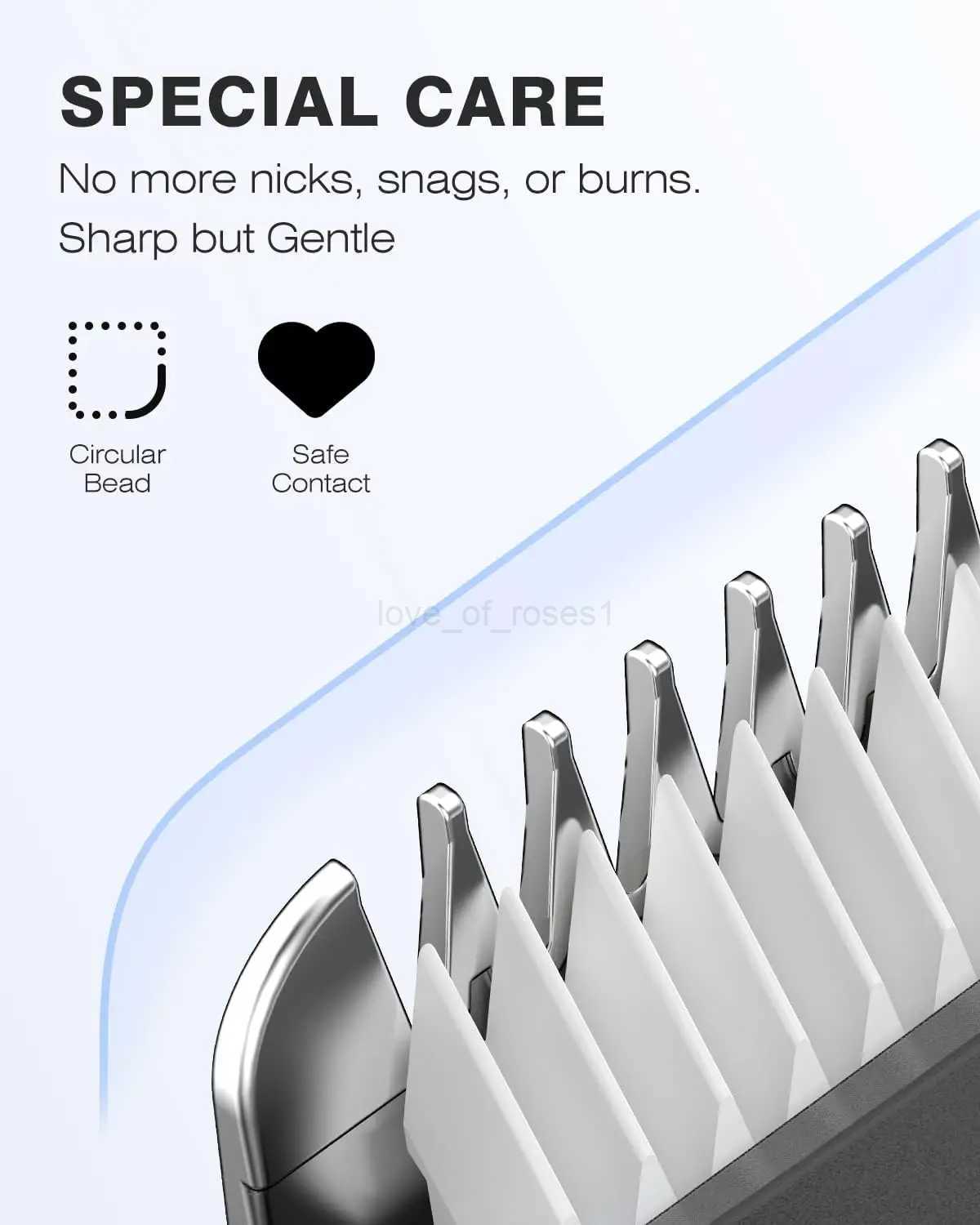 Groin Body Hair Trimmer for Men Electric Ball Trimmer Pubic Trimmer Body Shaver Replaceable Ceramic HeadsM240715