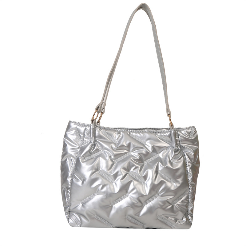 2025 Designer Space women's jacket 3 2023 autumn winter large capacity down cotton tote bag, fashionable and lightweight handbag bag,