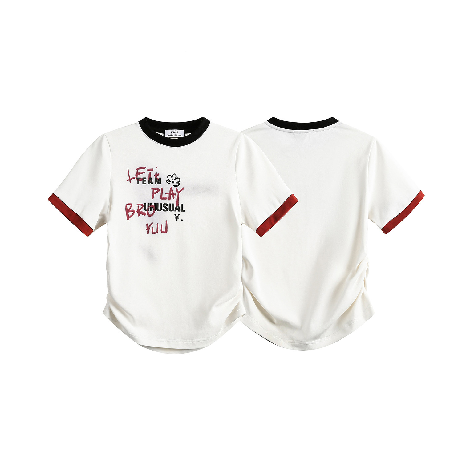 Designer Trendy Women's T-shirt Sexy Slimming Top Sports Casual Outdoor Sports Short Clothes