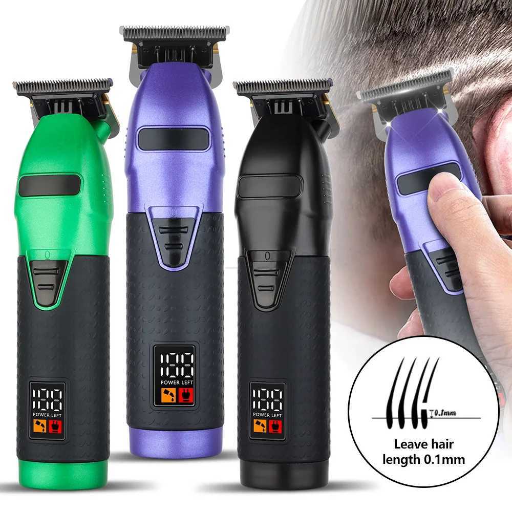 Rechargeable Hair Trimmer For Men Shaver Professional Hair Clipper Beard Trimmer Men Hair Cutting Machine Beard Barber Hair CutM240715