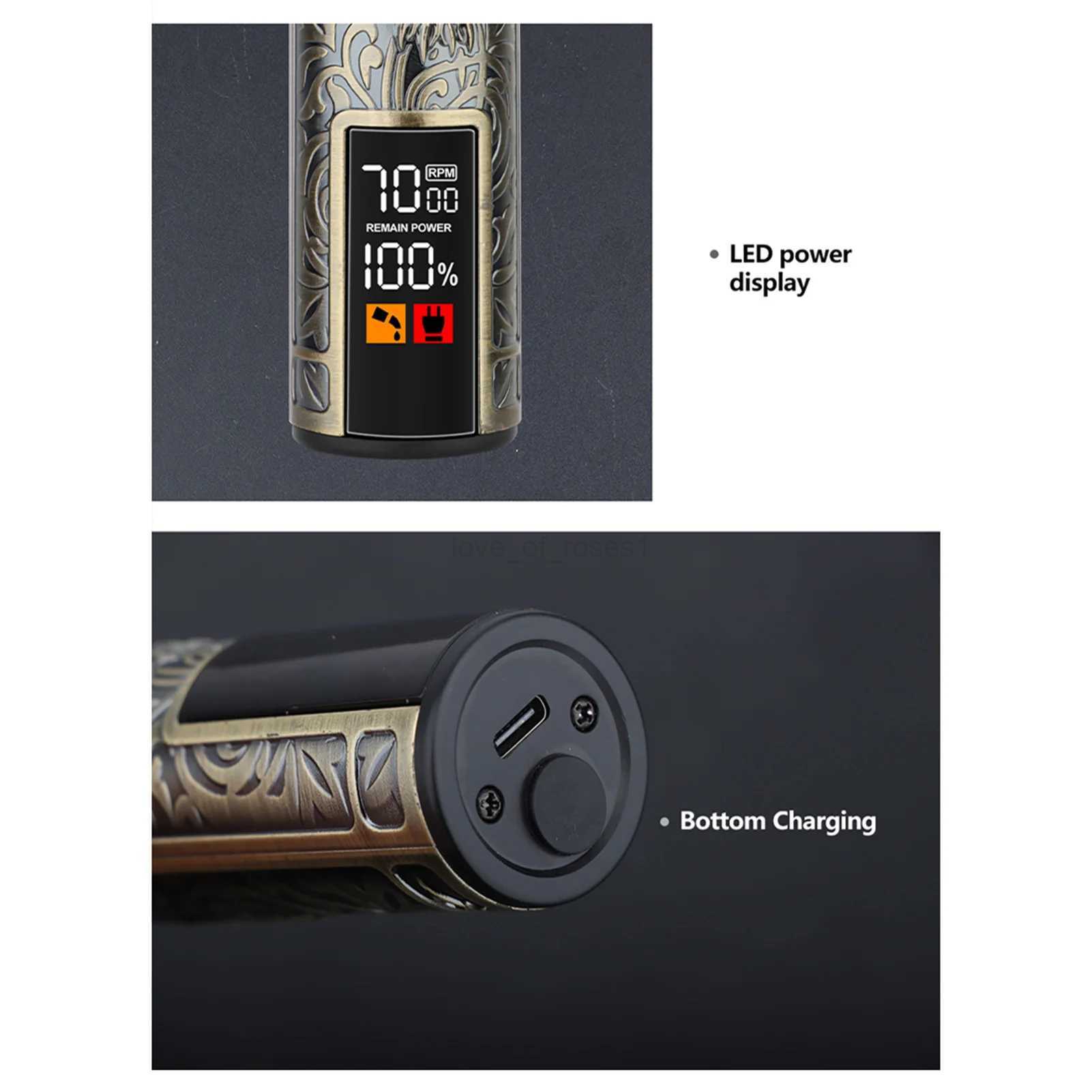 Hairdressing Trimmer Electric Clipper Rechargeable Precision Steel Hair Trimmer for Haircut Beard Shaver BarbershopM240715