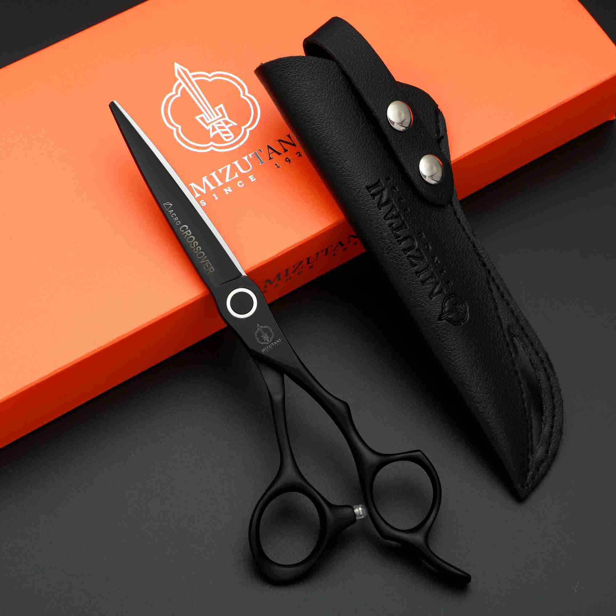 MIZUTANI barber scissors 6.2/6.7 inch VG10 material scissors Sharp and wear-resistant Barber professional hairdressing scissorsCL240715