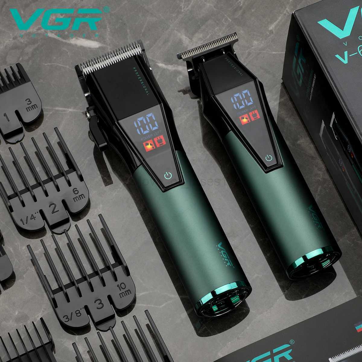 VGR Hair Trimmer Cordless Haircut Machine Professional Hair Clipper Electric Hair Cutting Machine Barber Trimmer for Men V-677M240715