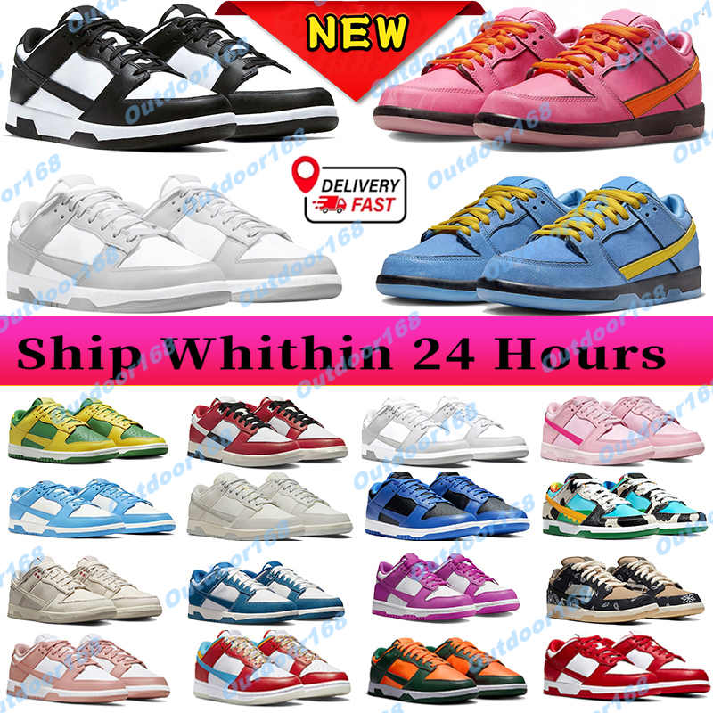 Designer running shoes men women Panda low Casual Sneakers White Black Archeo Triple Pink pigeons Argons Green Glow Active Laser Orange mens womens outdoor trainers
