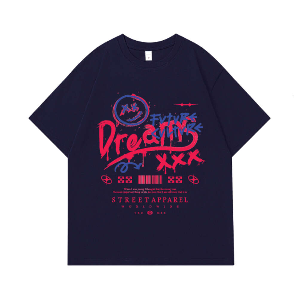 Design printed women's short sleeved Solona cold ice silk cotton American fashion T-shirt casual outdoor sports top PK27-P38 women's