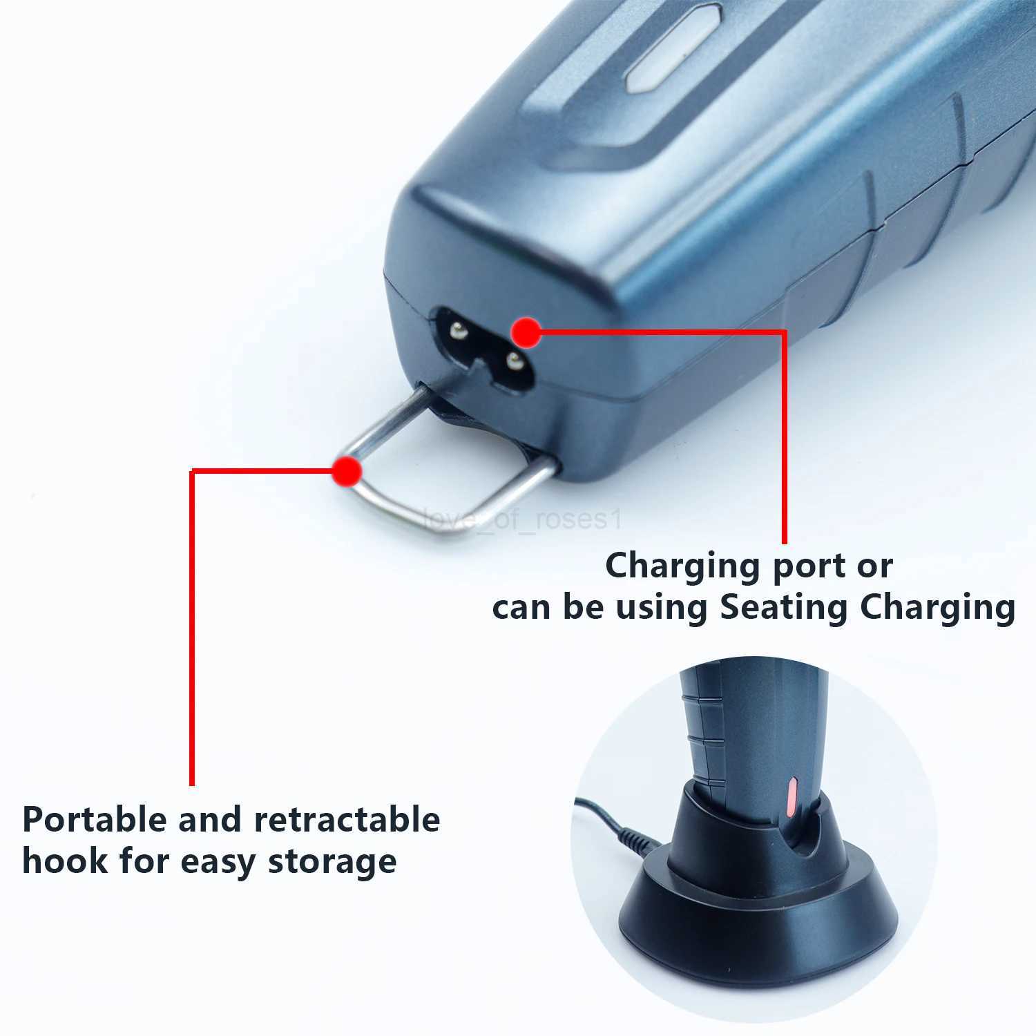 HClippers Professional Electric Hair Clippers with 7500RPM 2500mAh Capacity Battery USB Charging Hair Trimmer for Barber HC233M240715