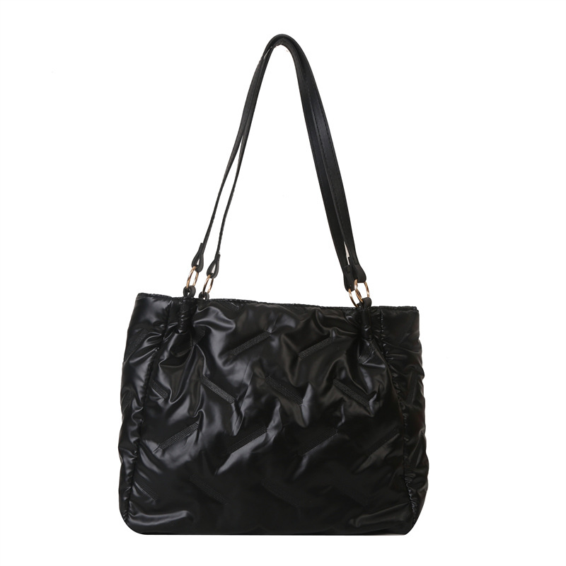 2025 Designer Space women's jacket 3 2023 autumn winter large capacity down cotton tote bag, fashionable and lightweight handbag bag,