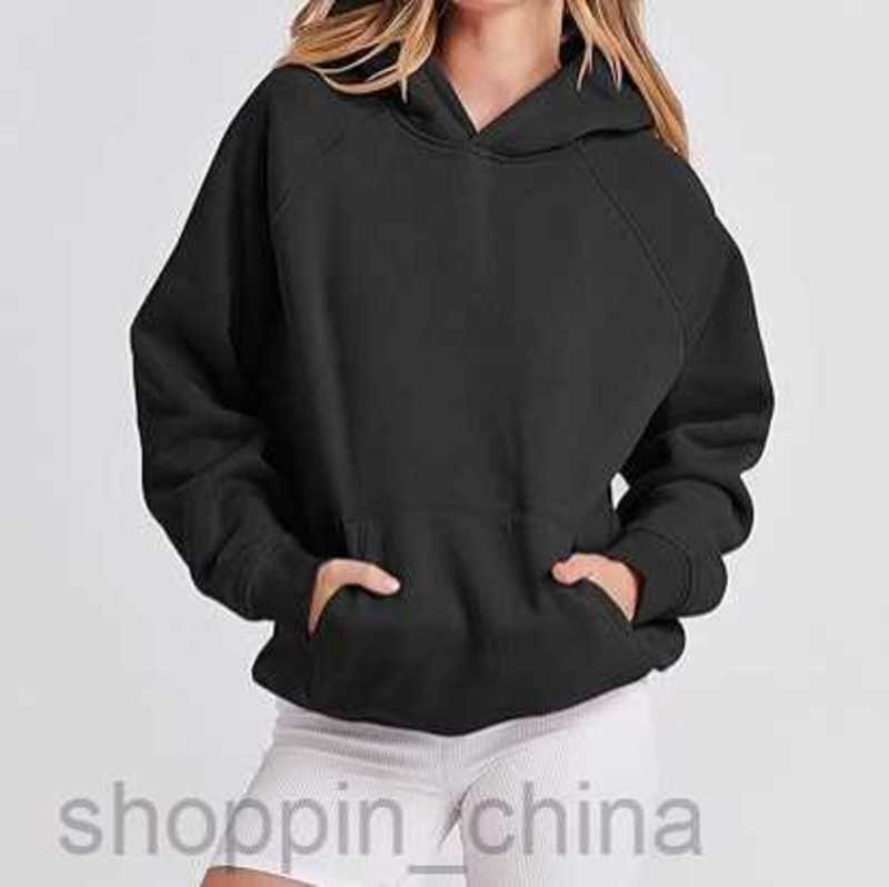 Women Hoodies Sweatshirts Autumn/Winter New Solid Color Loose Hoodie Long Sleeve Hoodie Women's Wear Woman jogging suit