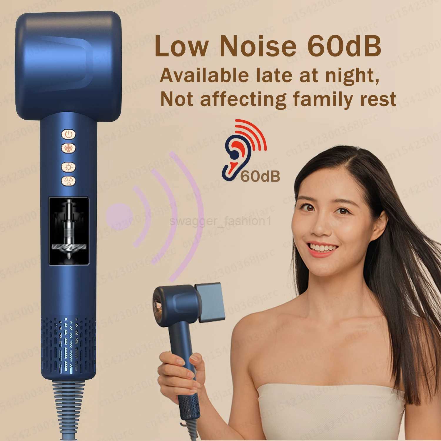 Super Hair Dryer 220V Leafless Hair dryer Personal Hair Care Styling Negative Ion Tool Constant Anion Electric Hair DryersB240715