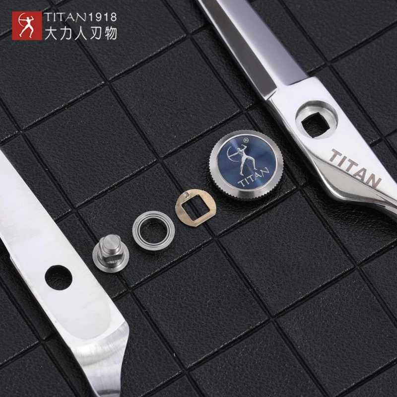Titan Professional 6 inch 6.5 Hair Scissors Thinning Cutting Barber Hair Shears Scissor Hairdressing ScissorsCL240715