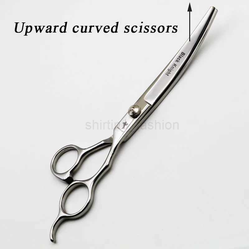 7 inch scissors Black Knight Professional Barber Salon Hair Cutting Scissors And Pet Shears HairdressingCL240715