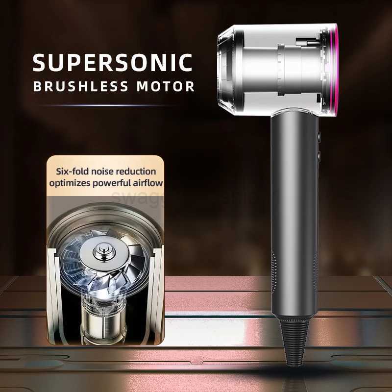 High Speed Anion 110000rpm Hair Dryer Wind 62m/s 1600W 2 Minute Quick Dry Professional Hair Care Negative Lon b240715