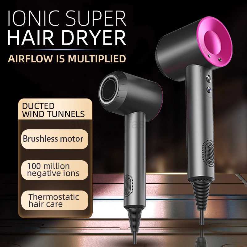 High Speed Anion 110000rpm Hair Dryer Wind 62m/s 1600W 2 Minute Quick Dry Professional Hair Care Negative Lon b240715