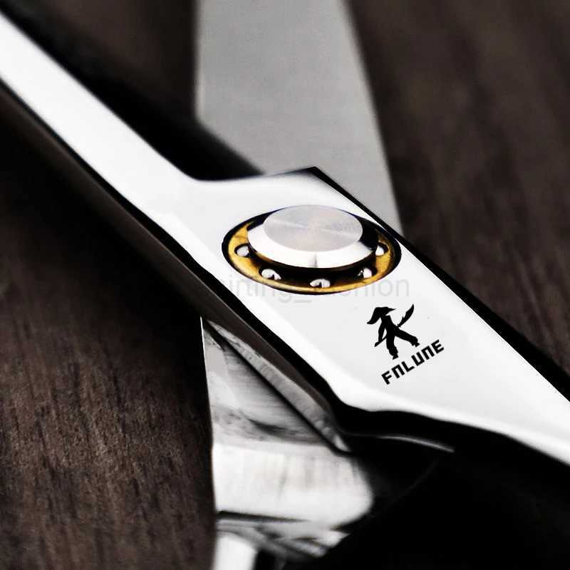 Fnlune 6.0 Professional Hairdressing Scissors Salon Barber Accessories Haircut Machine Thinning Shear HairdresserS ScissorsCL240715