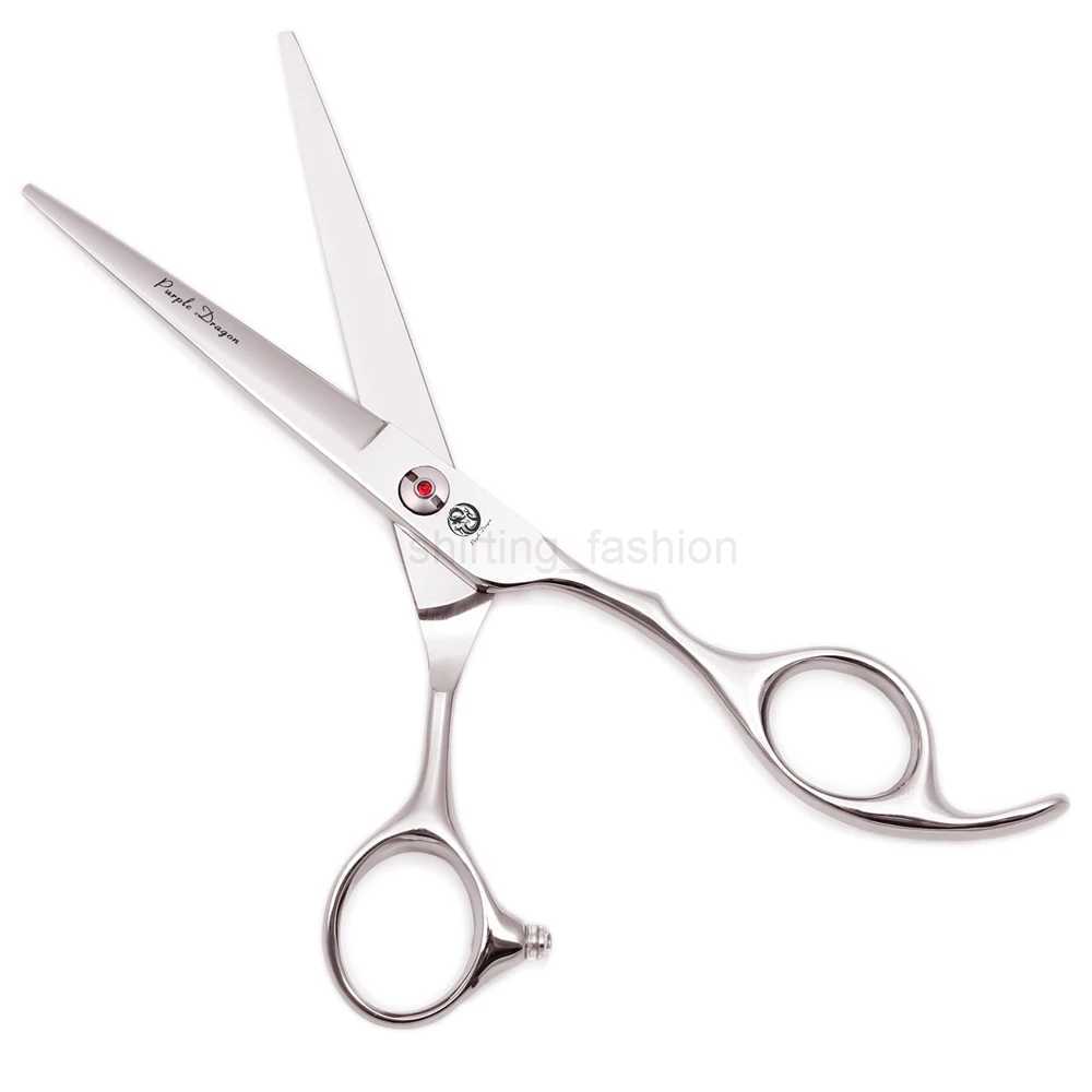 Professional Hair Scissors Japan 440C Purple Dragon 6 Hair Cutting Scissors Barber Thinning Scissors Haircut Set Razor Z2003CL240715