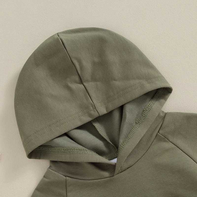 Clothing Sets Toddler Boys Summer Outfits Solid Color Hooded Short Sleeve T-Shirts Tops and Pockets Elastic Waist Shorts 2Pcs Clothes Set