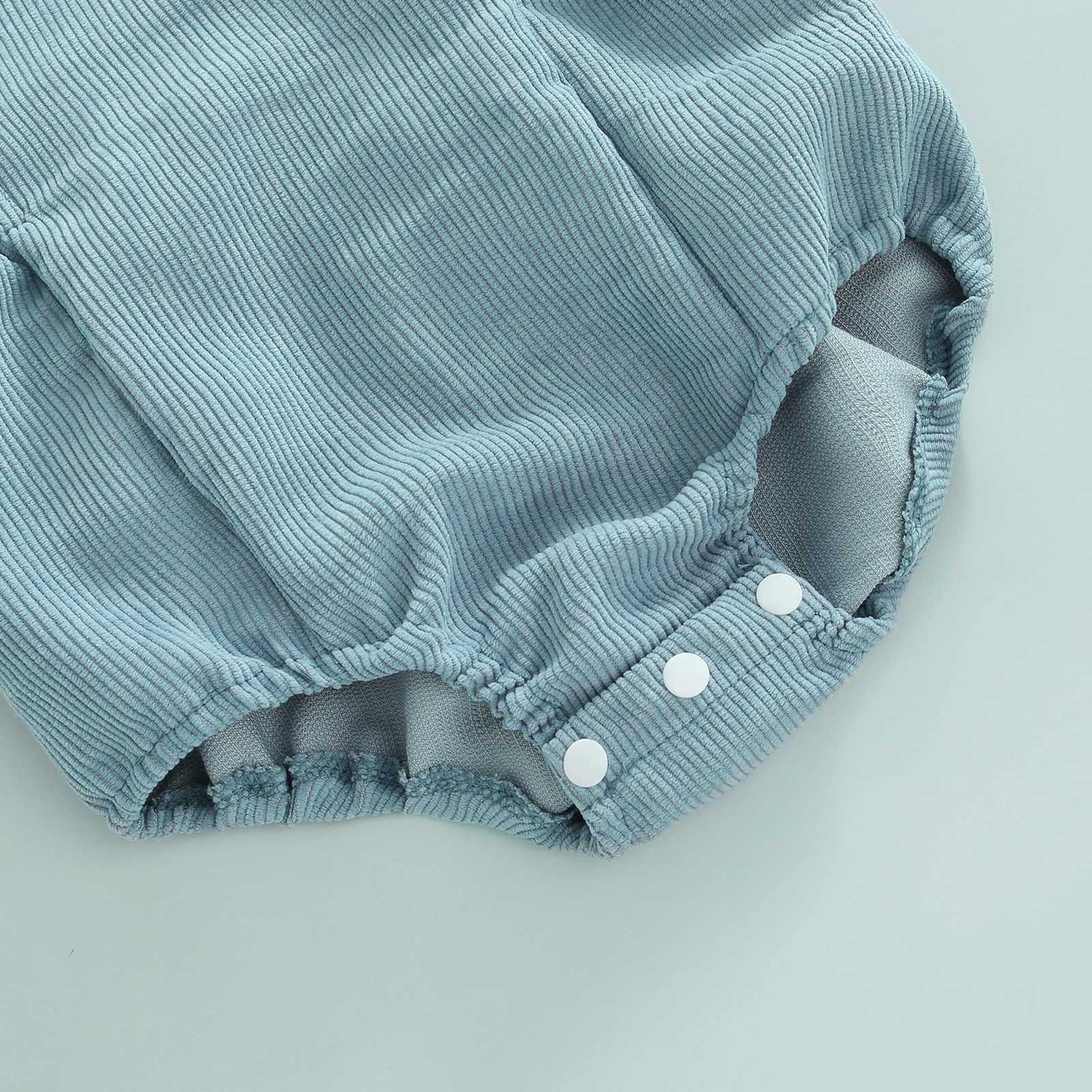 Clothing Sets Lioraitiin Baby Strappy Romper Suit Ribbed Round Neck Short Sleeve T-Shirt Tops + Adjustable Straps Romper Two Piece Set