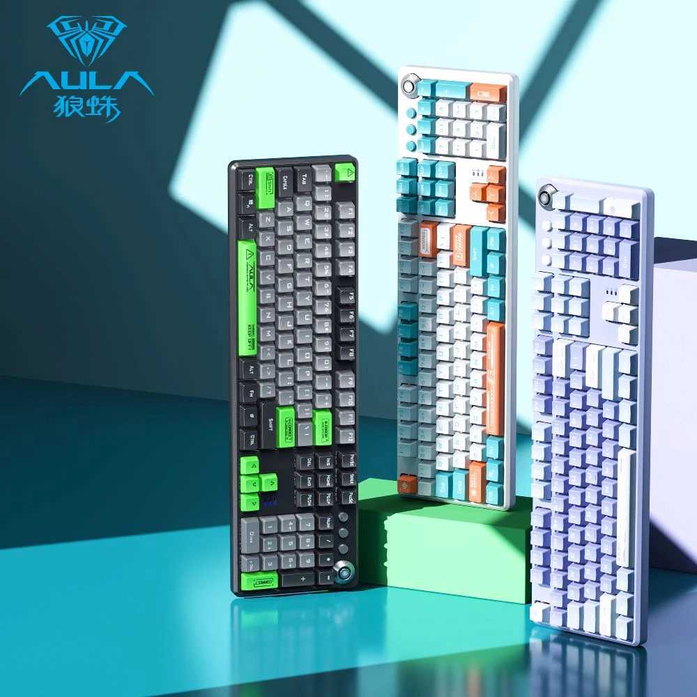 New Style BestsellerAULA F2088PRO Mechanical Keyboard Highspeed Wired Macro-programming Continuously Enjoy The Gaming PleasureM240715