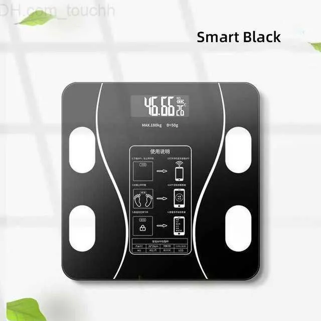 Scales Body APP Smart Electronic Bluetooth Rechargeable Multiple Colors Optional Fat Scale Accurate L230823