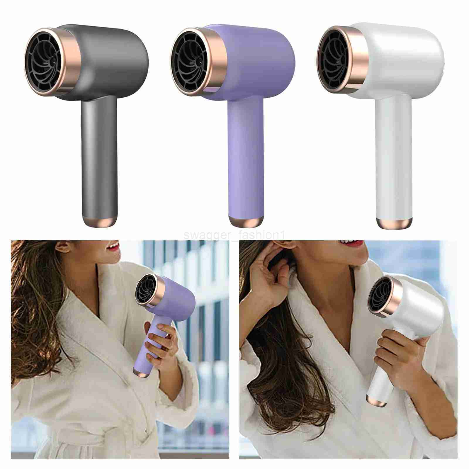 Travel Hair Dryer Compact Professional Fast Drying Hair Dryer Power Cordless Hair Dryer for Travel Women Men Hotel Home OutdoorB240715