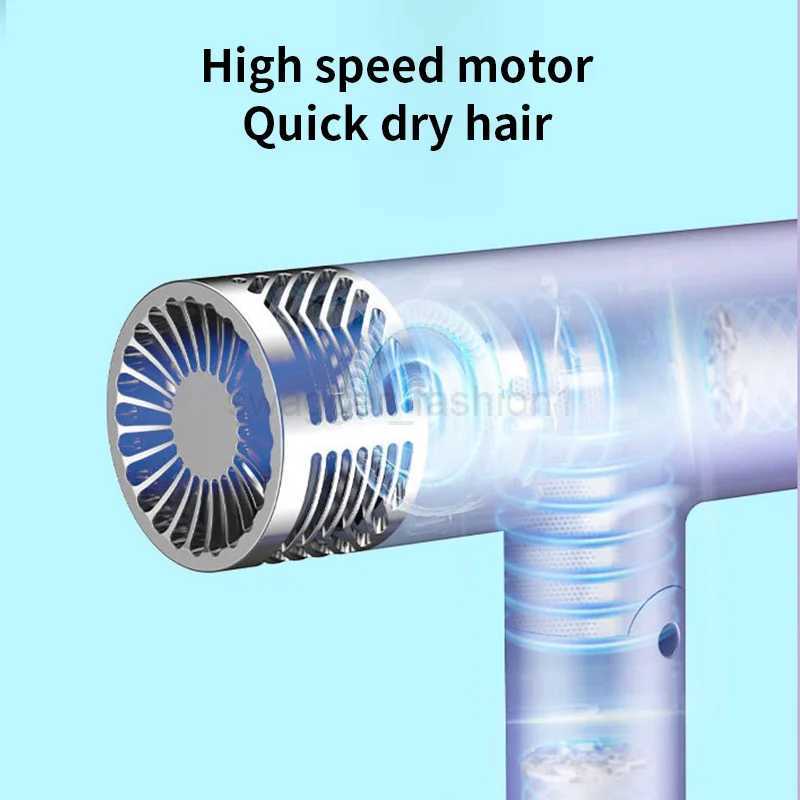 1400W Ionic Hair Dryer Constant Temperature Hammer Negative Professional Hairdryers Hair Care Hair Dryers with DiffuserBkl240717